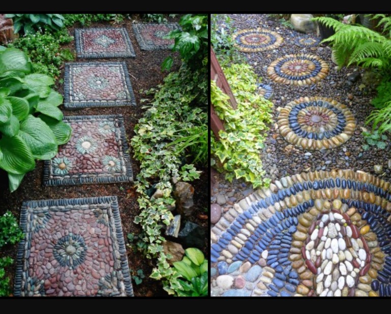 DIY Garden Stepping Stones